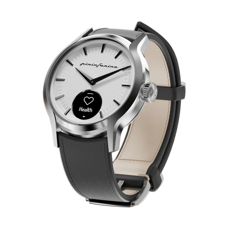 Pininfarina Shop - orologi - Pininfarina Pura Hybrid Smartwatch - Orologio classico con micro display multifunzione