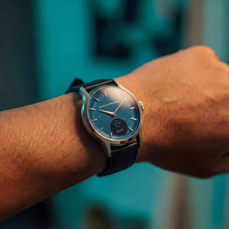 Pininfarina Shop - orologi - Pininfarina Pura Hybrid Smartwatch - Orologio classico con micro display multifunzione