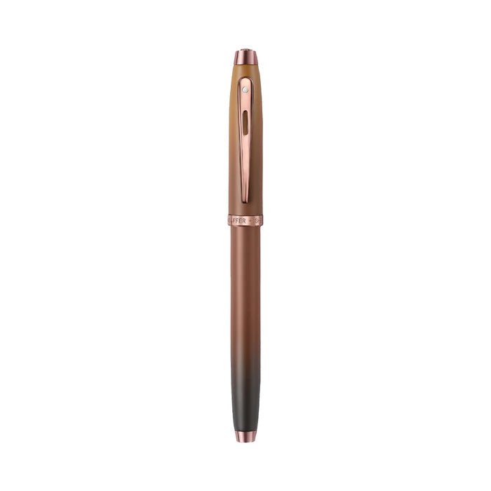Pininfarina Shop - Penne e Stilo - Sheaffer 100 Coffee Edition – Penna stilografica Matt Brown con finiture PVD