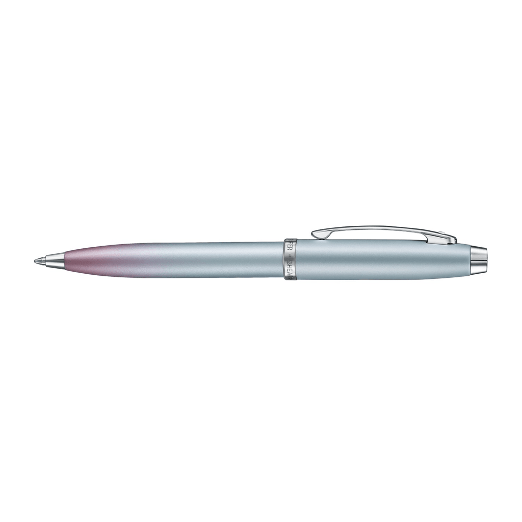 Pininfarina Shop - Penne e Stilo - Sheaffer 100 Expressions – Penna a sfera Blue & Pink Pearlised Gradient con finiture cromate