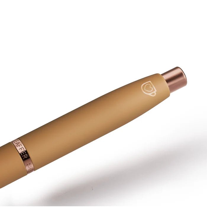 Pininfarina Shop - Penne e Stilo - Sheaffer VFM Coffee Edition – Penna a sfera Matt Brown con finiture Regal Brown PVD