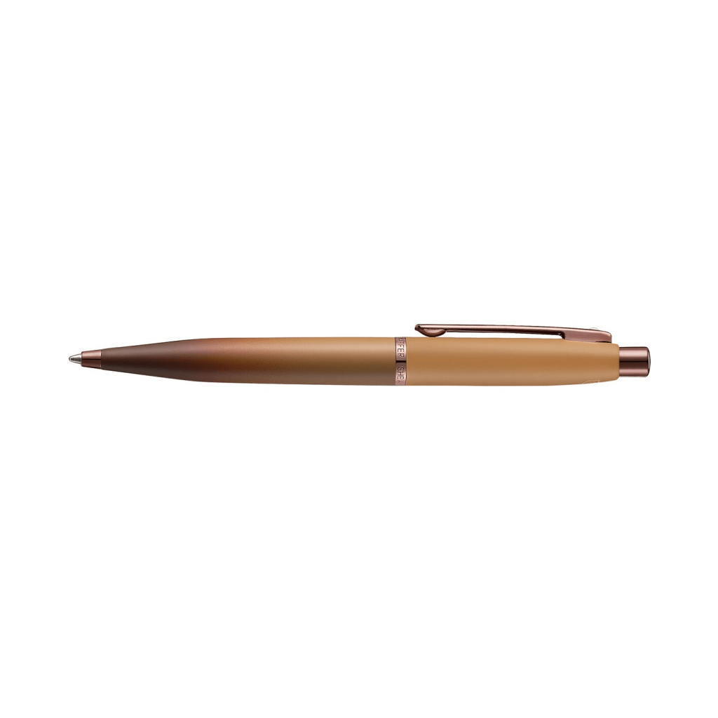Pininfarina Shop - Penne e Stilo - Sheaffer VFM Coffee Edition – Penna a sfera Matt Brown con finiture Regal Brown PVD