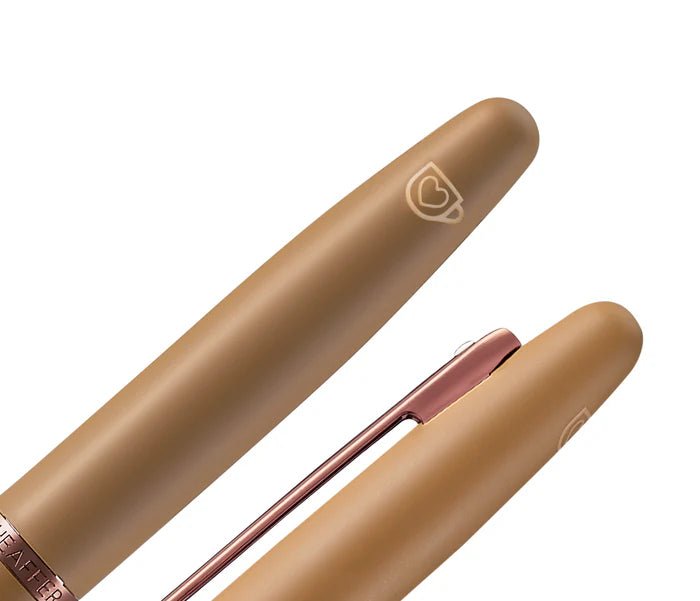 Pininfarina Shop - Penne e Stilo - Sheaffer VFM Coffee Edition – Penna stilografica Matt Brown con finiture Regal Brown PVD