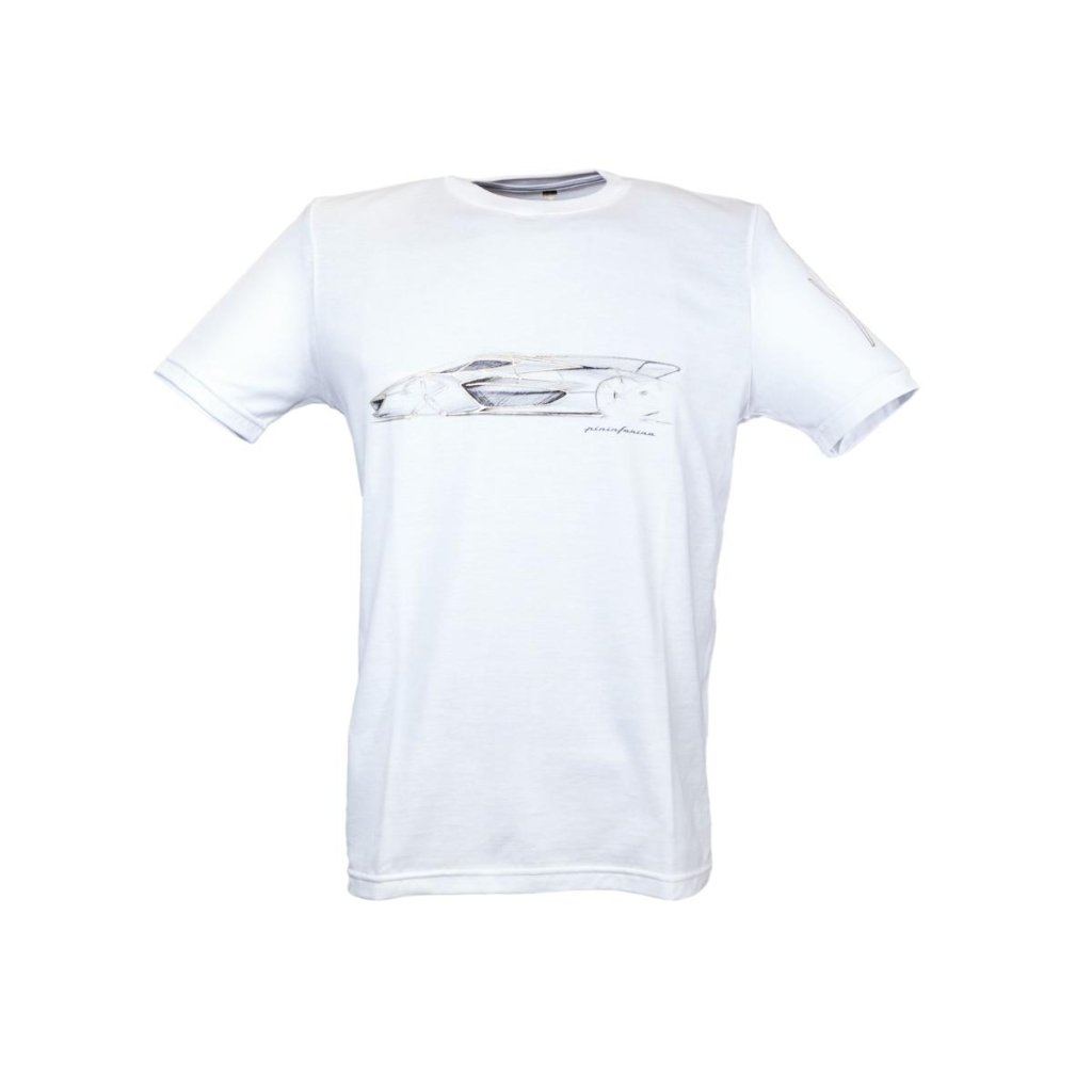 Pininfarina Shop - Abbigliamento - T-Shirt H2 Speed Pininfarina – Stampa Oro 22 Carati | Edizione Limitata 85 Pezzi