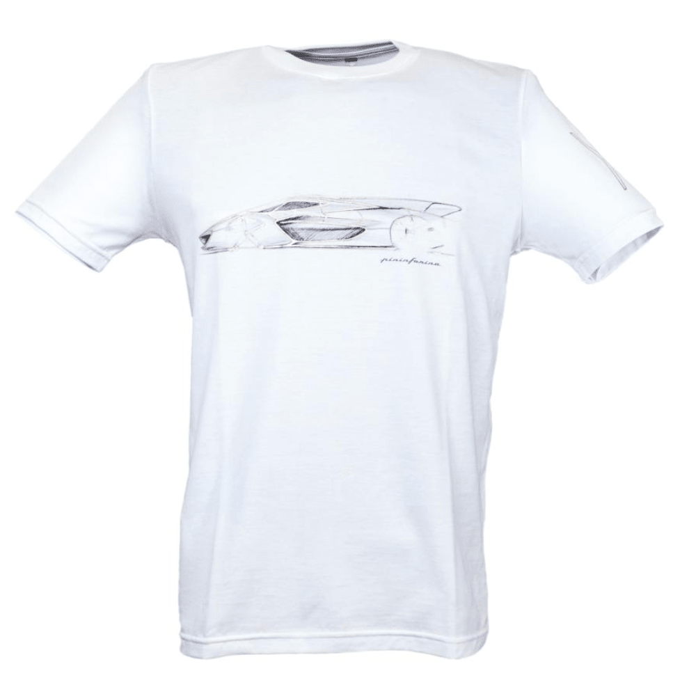 Pininfarina Shop - Abbigliamento - T-Shirt H2 Speed Pininfarina – Stampa Oro 22 Carati | Edizione Limitata 85 Pezzi