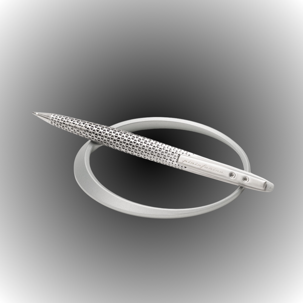 Pininfarina Space Transition Ink – Penna a sfera sfera e supporto in alluminio